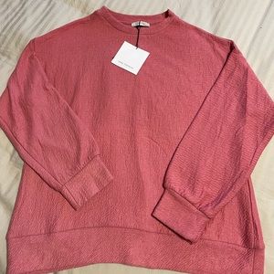 NWT Zara Pink Sweater Small